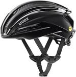 Uvex Unisex Surge Aero MIPS Fahrradhelm, Black matt, 53-56CM