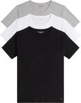 Tommy Hilfiger Herren 3er Pack T-Shirts Kurzarm Stretch V-Ausschnitt, Mehrfarbig