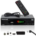 PremiumX Kabel Receiver DVB-C FTA 530C Digital FullHD TV Auto Installation USB