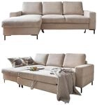 MIUFORM Lofty Lilly mit Bettkasten | 4 Sitzer Ecksofa | L-form links | 236 x...