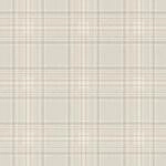 Rasch Tapete 537444 - Karierte Vliestapete in Beige, Cremewei&szlig; und Grau aus der