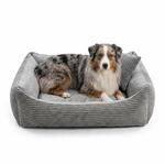 4L Textil Molly Kuscheliges Hundebett Cord XL Hundekorb gro&szlig;e Hunde Hundekissen Cord