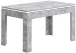 STONE Esstisch in Beton Optik passend zum Couchtisch - Ausziehbarer...