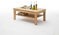 MCA Direkt Couchtisch 104 x 62 cm Kernbuche massiv ge&ouml;lt