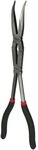 KS Tools 500.7163 Doppelgelenk-Flachrundzange, 45&deg; gebogen, XL