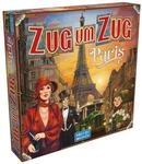Days of Wonder, Zug um Zug: Paris, Familienspiel, Brettspiel, 2-4 Spieler, Ab 8+