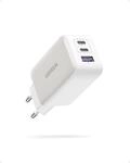 UGREEN Nexode 65W USB C Ladeger&auml;t, 3-Port, GaN Netzteil, PPS Charger 60W | kompakter