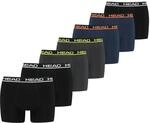 Head Herren Boxer Boxershort Unterhose 7er Pack (Phantom/Blue Combo, M)