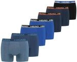 HEAD Herren Boxershorts Unterhosen Unterw&auml;sche 7er Pack Vorteilspack (Blue Combo, S)