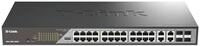 D-Link 28-Port Gigabit PoE+ Smart Surveillance Switch (24 x 1000BASE-T PoE+ and...