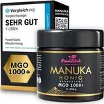 Manuka Honig | MGO 1000+ | 250g | Das ORIGINAL aus NEUSEELAND | IM GLAS | PUR, ROH &