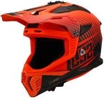 LS2, Motorrad-Crosshelm Fast II Duck Matt H-V Orange Red, S