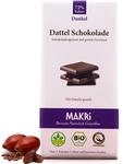 MAKRi Dattel Schokolade | Vegan & Bio, Laktosefrei und Glutenfrei, Ohne Zusatzstoffe