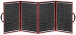 DOKIO Solarpanel Faltbar 200W 18V Kit Monokristalline mit Solar Ladeger&auml;t (LCD