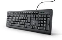 Trust Taro Kabelgebundene Tastatur, Deutsches QWERTZ Layout, Leise Tasten,