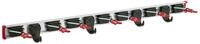 BRUNS SB7.4.100 Ger&auml;tehalter-Set - 7 Ger&auml;tehalter 4 Ger&auml;tehaken 1 F&uuml;hrungsschiene