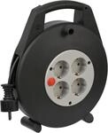 Brennenstuhl Vario Line Kabelbox 4-fach/Mini-Kabeltrommel (10m Kabel, Made in
