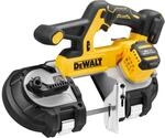 DEWALT 18-V-XR-B&uuml;rstenlose-Mittelklasse-Bands&auml;ge, nur Werkzeug, DCS378N-XJ