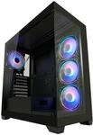 LC-Power Gaming 715W Seamless Pale X Midi-Tower ATX Gaming Geh&auml;use, mit 4