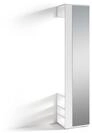 byLIVING Flurgarderobe Ben, matt wei&szlig;, Spiegel | Kleiderstange, Ablage,