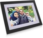 InLine digitaler WiFi Bilderrahmen WiFrame 2 mit 10,1 Zoll Touchscreen, 1920x1200