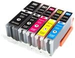 ESMONLINE 5 kompatible XXL Druckerpatronen (5 Farben) als Ersatz f&uuml;r Canon