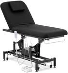 Physa Lyon Black_PH Massageliege 2 Motoren 200 kg Schwarz Massagebank...