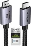 UGREEN HDMI 2.1 Kabel 10K 8K 60Hz 4K 240Hz 165Hz 144Hz 120Hz 48Gbit/s High Speed,