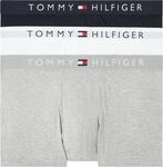 Tommy Hilfiger Herren Boxershorts Trunks Unterw&auml;sche, Mehrfarbig (Grey