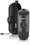 WACACO Nanopresso Tragbare Espressomaschine, mit Nanopresso S-Etui, Upgrade-Version
