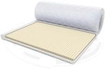 FDM Matratzentopper Latex MAX Matratze Topper 200x200 cm H&auml;rtegrad H3 H&ouml;he ca. 4 cm