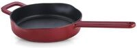 Fissler Moments Collection/Emaillierte Gusseisen-Pfanne (&Oslash; 24 cm) antihaftend, hoher