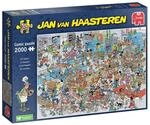 Jan Van Haasteren, Die B&auml;ckerei, Puzzle 2000 Teile Erwachsene, 98x68cm