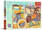 Trefl - Lilo & Stitch, Musische Welt von Lilo & Stitch - Puzzle 200 Elemente - Buntes