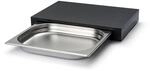 Continenta Schneidebrett mit Schublade Duracore (39 x 27 x 6 cm)
