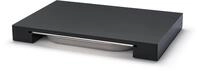 Continenta Schneidebrett f&uuml;r eine Schublade, 48 x 32,5 x 5 cm, Duracore, schwarz