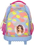 Depesche 12770 TOPModel Flash - Schulrucksack Trolley mit Model Motiv und buntem