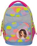 Depesche 12738 TOPModel Flash - Schulrucksack mit Model Motiv, buntem Grafik-Muster
