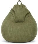 Green Bean Indoor XXL Sitzsack Home Linen mit 300 Liter mit EPS-Perlen F&uuml;llung...