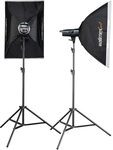 Walimex pro Emerger 200 Set Double - leistungsstarke Studio Blitzleuchte mit 2,4 GHz Walimex pro Emerger 200 Set Double - leistungsstarke Studio Blitzleuchte mit 2,4 GHz