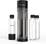 Sodapop Wassersprudler Logan, inkl. 2 Glasflaschen (850 & 600 ml) und 1 PET-Flasche