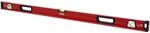 STIER Premium Wasserwaage, mit Magnet und drei Libellen, 1200 mm, 0,5 mm/m, vertikal