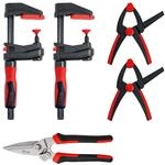 BESSEY Limitiertes DIY Aktionsset SET1-A, mit Spann- und Schneidwerkzeugen f&uuml;r viele