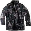Surplus Raw Vintage Paratrooper Jacke, blackcamo, XL