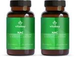 Vitabay NAC 600 mg &ndash; 240 vegane Kapseln &ndash; 2er Pack &ndash; N-Acetyl-L-Cystein