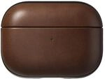 NOMAD Modern Leather Case f&uuml;r Airpods Pro | Robuste Schutzh&uuml;lle aus Polycarbonat