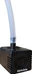 Aktobis WDH-KP40 Kondensatpumpe/Tauchpumpe automatisch mit Wassersensor, 450 L/h, 3 m