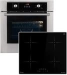 Autarkes Herdset: 60cm Einbaubackofen BO8810SS + 59cm Induktionskochfeld...