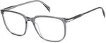 DAVID BECKHAM Brille DB 1141 Gr&ouml;&szlig;e 56-18 mm Grau Crystal