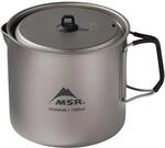 MSR Unisex-Erwachsene Titan Kettle 1400 mL Camping Wasserkocher, 1.5 Quarts